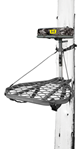 Gsm Outdoors 136423 Hawk HWK-HF2021 Helium XL Hang-On Gray Powder-Coating Aluminum 24" x 30"