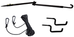 Gsm Outdoors 136458 Muddy MUD-MA9045 Complete Stand Kit  Black
