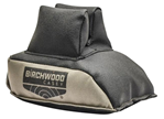 136470 Birchwood Casey URBF Universal Rear Bag  Prefilled made of Tan Polyester with Bl