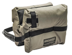 136471 Birchwood Casey TSRB H-Bag Shooting Rest  Unfilled made of Tan Polyester with Se