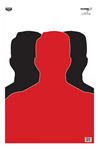 136587 Birchwood Casey 37042 EZE-Scorer Silhouette III Silhouette Paper Target 23" x 35
