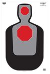 136588 Birchwood Casey 37043 EZE-Scorer BC-19 Silhouette Paper Target 23" x 35" 100 Per