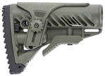 Fab Defense (us 136690 FAB Defense FX-GLR16CPG GLR-16 CP Buttstock Adjustable Cheekrest & Anti-Rattle M