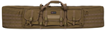 G.p.s Bag (gsm) 136860 G*Outdoors DRC55-FDE Double Rifle Case  Flat Dark Earth 600D Polyester with 2 Pa