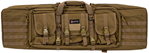 G.p.s Bag (gsm) 136862 G*Outdoors DRC42-FDE Double Rifle Case  Flat Dark Earth 600D Polyester with 2 Pa