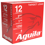 Aguila Ammuniti 137040 Aguila 1CHB1348 Target Load Standard Velocity 12 Gauge 2.75" 1 1/8 oz 8 Shot 25