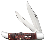 Case & Sons Cut 137078 Case 00189 Hunter  4.10" Folding Clip/Skinner Plain As-Ground Tru-Sharp SS Blade