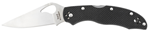 137396 Spyderco BY01GP2 Byrd Harrier 2 3.39" Folding Clip Point Plain 8Cr13MoV SS Blade