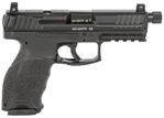Heckler & Koch  HK 81000626 VP9 Tactical Optic Ready 9mm Luger 4.70" TB 10+1 (3) Black Black Ste