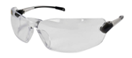 137845 Radians OV6-10CS Overlook Glasses 99.9% UV Rated Clear Lens with Silver Frame &