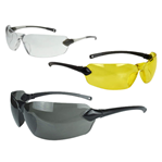 137847 Radians OV3-114CS Overlook Glasses 99.9% UV Rated Clear, Smoke Gray, Amber Lens