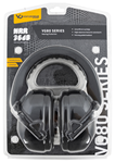 138019 Pyramex VGPM8011C Venture Gear V80 Muff 26 dB Over the Head Black Ear Cups with
