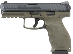 Heckler & Koch  HK 81000234 VP9  9mm Luger 4.09" 17+1 (3) Green Black Steel Slide Green Intercha
