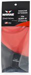 Warne Scope Mou 139105 Warne MEG422BLK Magazine Extension  Black Hardcoat Anodized 6061-T6 Aluminum for