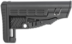 Ncstar / Vism 139262 NcStar DLG-086 Classic Commercial Stock Black Polymer Adjustable Stock with Meta