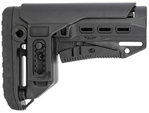 Ncstar / Vism 139263 NcStar DLG-130-052 Compact PCP52 Mil-Spec Stock Black Synthetic Collapsible with