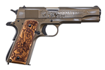 Kahr Arms 1911-A1 Auto-Ordnance 1911BKOC9 1911 Bootlegger 45 ACP 5" 7+1 Distressed Brunt Bronze Ce