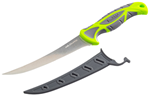 Smiths Consumer 139604 Smiths Products 51208 Mr. Crappie Curved Slab Sticker 6" Fixed Fillet Plain 420H