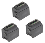 139632 Ruger 90979 OEM Value Pack Black BX-1 Rotary 10rd for 22 LR Ruger 10/22 3 Per Pa