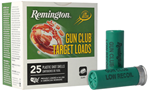 139695 Remington Ammunition 20243 Gun Club  12 Gauge 2.75" 1 1/8 oz 8 Shot 25 Bx/ 10 Cs