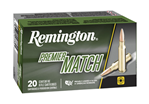 139727 Remington Ammunition 21201 Premier Match 224 Valkyrie 90 gr Boat-Tail Hollow Poi