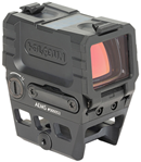 Holosun Technol 139917 Holosun AEMS-221301 AEMS  Rifle/Carbine 1x 2 MOA/65 MOA Green Dot & Circle Black