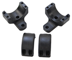 Dnz Products Ll 140170 DNZ  Game Reaper 2 Scope Mount/Ring Combo Matte Black Browning A-Bolt, Savage Ro