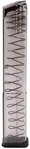 Ets Group 140293 ETS Group GLK-18G2 Pistol Mags  Clear Extended with Gen2 Floor Plate 32rd for 9m