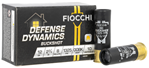 Fiocchi Ammunit 140324 Fiocchi 12BK008 Defense Dynamics  12 Gauge 2.75" 8 Pellets 00 Buck Shot 10 Bx/ 2