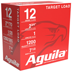 Aguila Ammuniti 140844 Aguila 1CHB1304 Target Load  12 Gauge 2.75" 1 oz 7.5 Shot 25 Bx/ 10 Cs