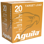 Aguila Ammuniti 140961 Aguila 1CHB2037 Target Load  20 Gauge 2.75" 7/8 oz 7.5 Shot 25 Bx/ 10 Cs