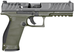 Walther Arms 2858363 PDP Optic Ready 9mm Luger 4.50" 18+1 Black Steel Slide Perf