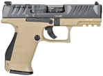 Walther Arms 2858444 PDP Compact Optic Ready 9mm Luger 4" 15+1 Black Steel Slide