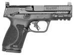 Swsc/gemtech MP Smith & Wesson 13568 M&P M2.0 Compact 9mm Luger 4" 15+1 Matte Black Armornite St