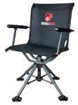 Primos/vista 141830 Primos 65166 Double Bull Swivel Seat 360 Degree Swivel Black