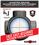 142078 Real Avid AVMSMK Master Grade Scope Mounting Combo