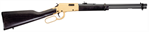 RIO BRAVO Rossi RL22181WDGLD2 Rio Bravo  22 LR 18" 15+1 Polished Black Barrel Gold Finish