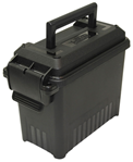 Mtm Molded Prod 142131 MTM Case-Gard AC15-40 AC-15 Ammo Can Black Polypropylene 8.4" x 4.4" x 6.8" 12 l