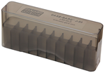 Mtm Molded Prod 142137 MTM Case-Gard J-20-MLD-41 J-20 Ammo Box 30-30 Win 45-70 Gov Rifle Clear Smoke Po