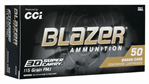 Cci/speer 142632 CCI 5205 Blazer Brass 30 Super Carry 115 gr Full Metal Jacket Flat Nose (FMJFN)