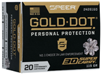 Cci/speer 142633 Speer 24261GD Gold Dot  30 Super Carry 100 gr Hollow Point (HP) 20 Bx/ 10 Cs