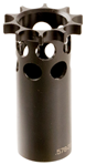 Dead Air Armame 14281 Dead Air DA401 Ghost Piston 1/2"-28 tpi Black Cerakote
