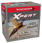 Winchester Ammu 142843 Winchester Ammo WEXP123H4 Xpert Pheasant  12 Gauge 3" 1 1/4 oz 4 Shot 25 Bx/ 10