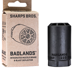 143002 Sharps Bros BAD02 Badlands  17-4 Stainless Steel with 5/8"-24 tpi Threads 2.75"L