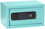 Bulldog Cases 143072 Bulldog BD5012 Duo  Digital Keypad/Biometric/Key Entry Teal Powder Coated Steel