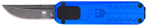 Cobra Enterpris 143120 CobraTec Knives CALI928SBBLUDNS California 928SB 1.75" OTF Drop Point Plain Ston