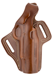 143406 Galco FL212R Fletch Belt Holster High Ride Style made of Leather with Tan Finish