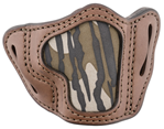 1791 Gun Leathr 143415 1791 Gunleather MOBHCBRWR BHC Optic Ready Belt Holster Size C OWB Open Top Style