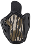 1791 Gun Leathr 143422 1791 Gunleather MOBH24SBLR BH2.4 Concealment Holster OWB Stealth Black/Mossy Oak