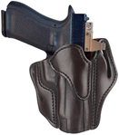 1791 Gun Leathr 143431 1791 Gunleather ORBH23SBRR BH2.3 Optic Ready Belt Holster OWB Signature Brown Le